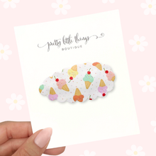 Load image into Gallery viewer, Ice Cream Delight - Snap Clip - 3 for $10
