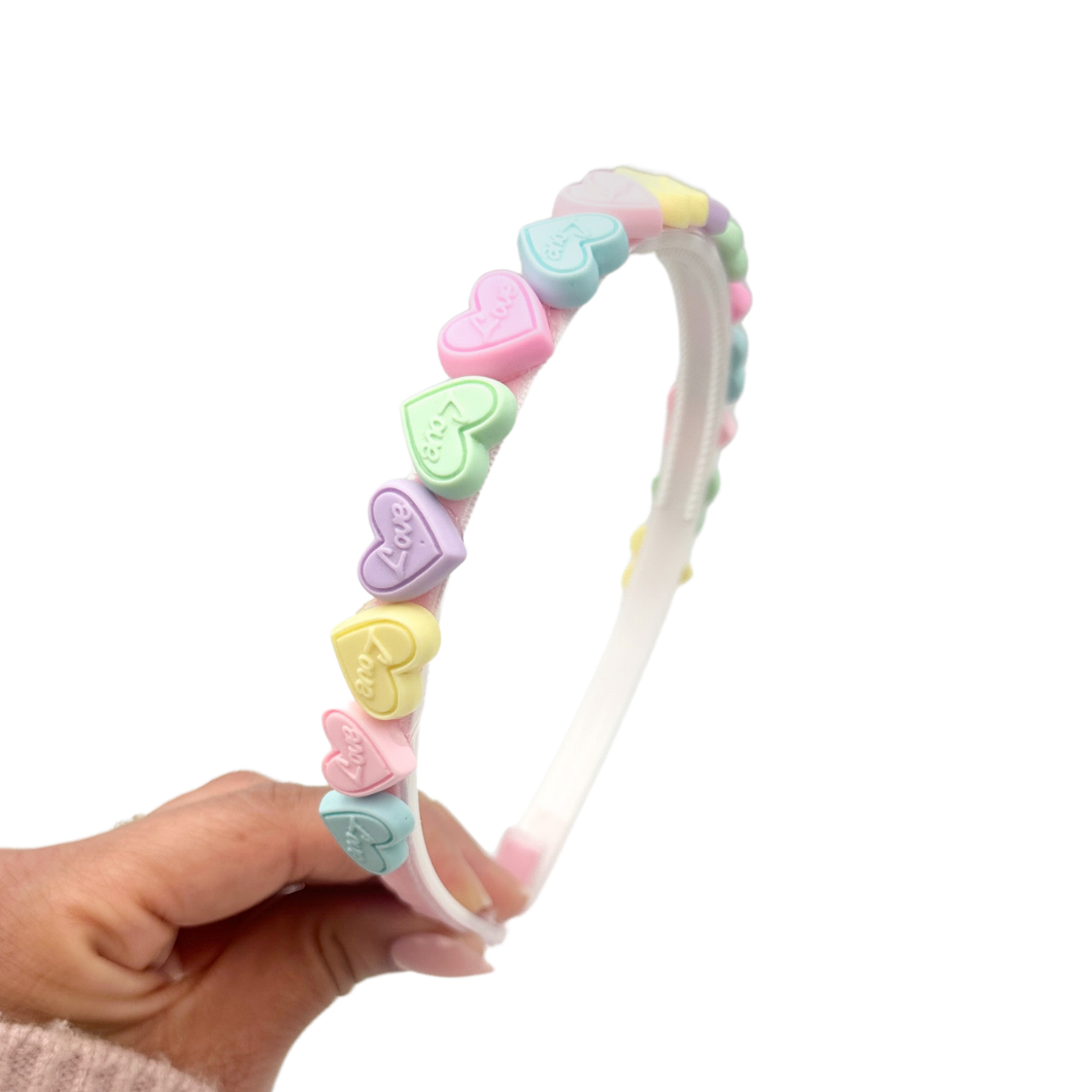 Candy Heart Headband