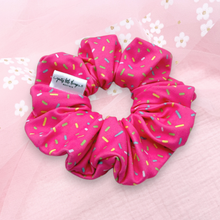 Load image into Gallery viewer, Hot Pink Sprinkles - Scrunchie (Child) - 3 for $30
