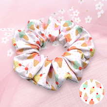 Load image into Gallery viewer, Ice Cream Delight - Scrunchie (Child) - 3 for $30
