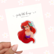 Load image into Gallery viewer, Mermaid Princess - Acrylic Clip (3 for $10)
