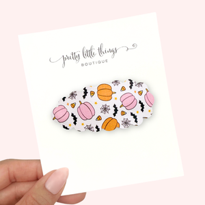 Pretty Pumpkins - Snap Clip (3 for $10)