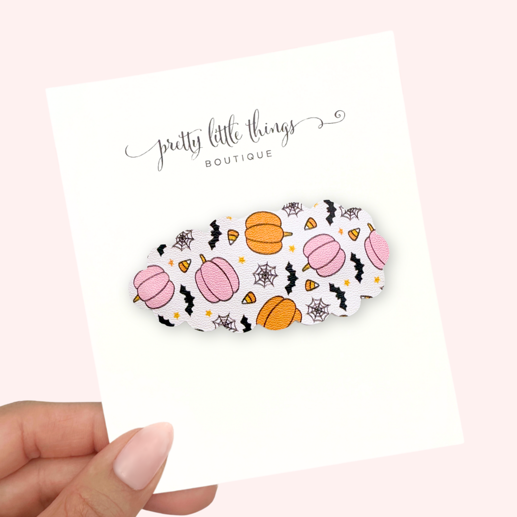Pretty Pumpkins - Snap Clip (3 for $10)