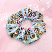 Load image into Gallery viewer, Blue Ice Princess - Scrunchie (Adult) - 3 for $30
