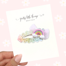 Load image into Gallery viewer, Rainbow - Open Snap Clip
