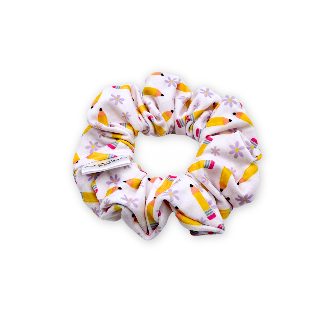 Purple Pencil - Scrunchie (Child) - 3 for $10