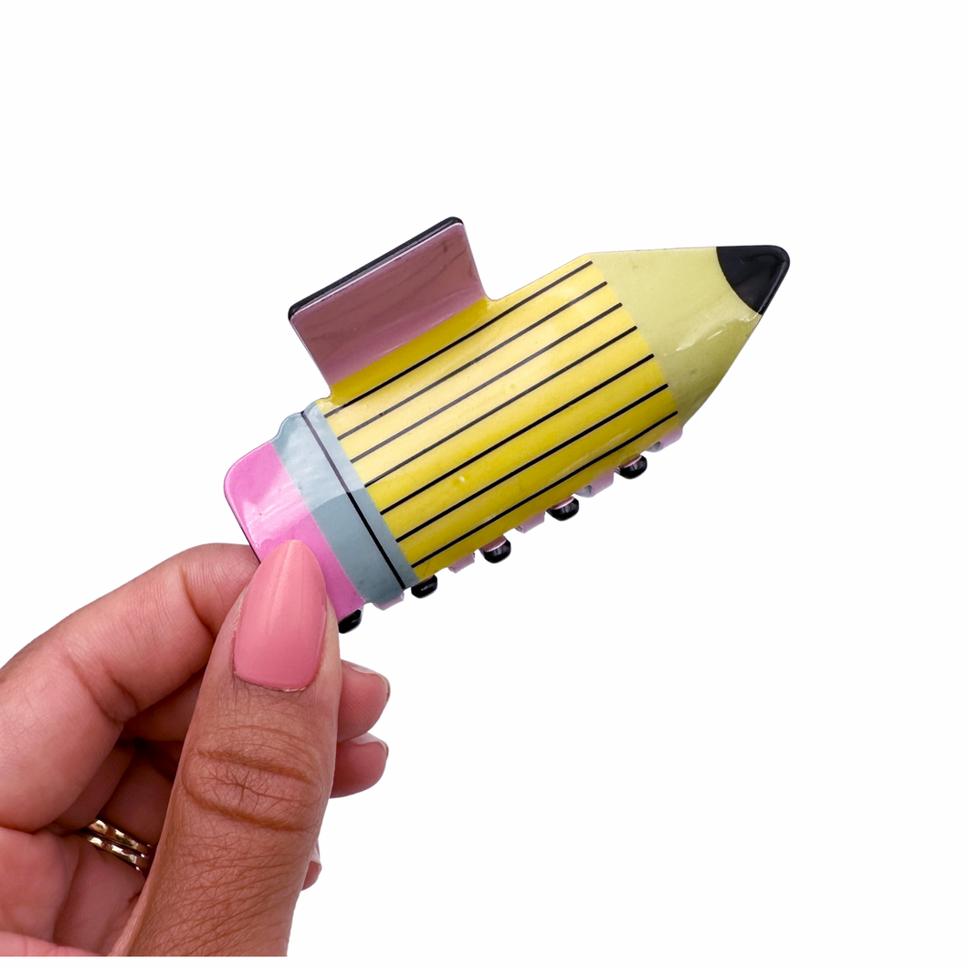 Pencil Claw Clip - 3.5” (must go tracked shipping)