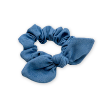 Load image into Gallery viewer, Bunny Ear Denim - Light - Scrunchie
