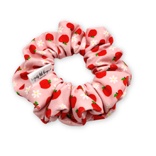 Load image into Gallery viewer, Apples n&#39; Daisies - Scrunchie (Adult) - 3 for $10
