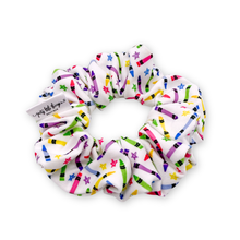 Load image into Gallery viewer, Crayons- Scrunchie (Adult) - 3 for $10
