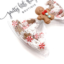 Load image into Gallery viewer, Gingerbread Land - Shaker Bow - 3.5”
