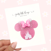 Load image into Gallery viewer, Magic Kingdom - Pink - Acrylic Clip
