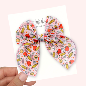 Happy Back to School - Fable Bow - 4.5”