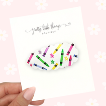 Load image into Gallery viewer, Crayons - Snap Clip - 3 for $10
