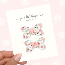 Load image into Gallery viewer, Budding Roses - Corrina 1.72” Pigtails
