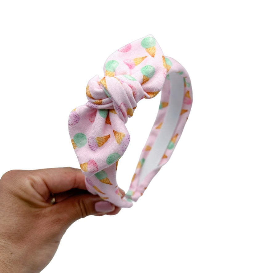 Watercolor Ice Cream - Isla Headband