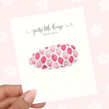 Load image into Gallery viewer, Watercolour Strawberries - Snap Clip - 3 for $10
