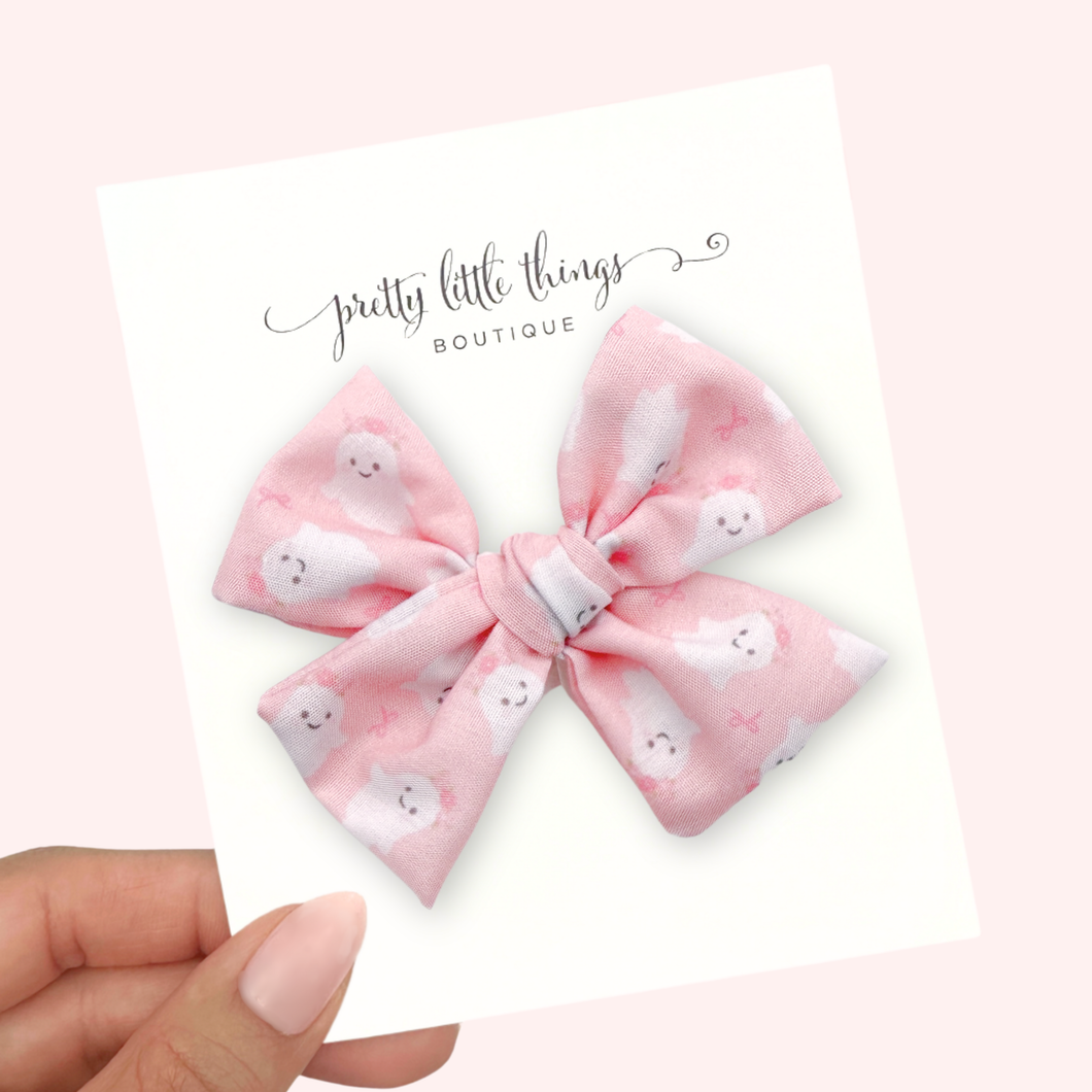 Girly Ghosties - Nola Handtied Bow 3.75”