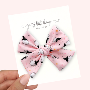 Witchy Ghosts - Nola Handtied Bow 3.75”