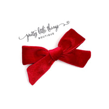 Load image into Gallery viewer, Velvet - Christmas Red - 4”
