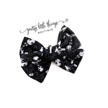 Load image into Gallery viewer, Goth Girl - Black - Nola Handtied Bow - 3.75”
