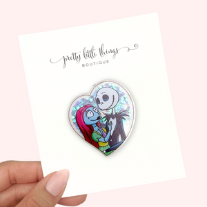 Jack and Sally - Acrylic Clip
