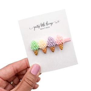 Soft Serve Delight - 5.5cm Bar Clip