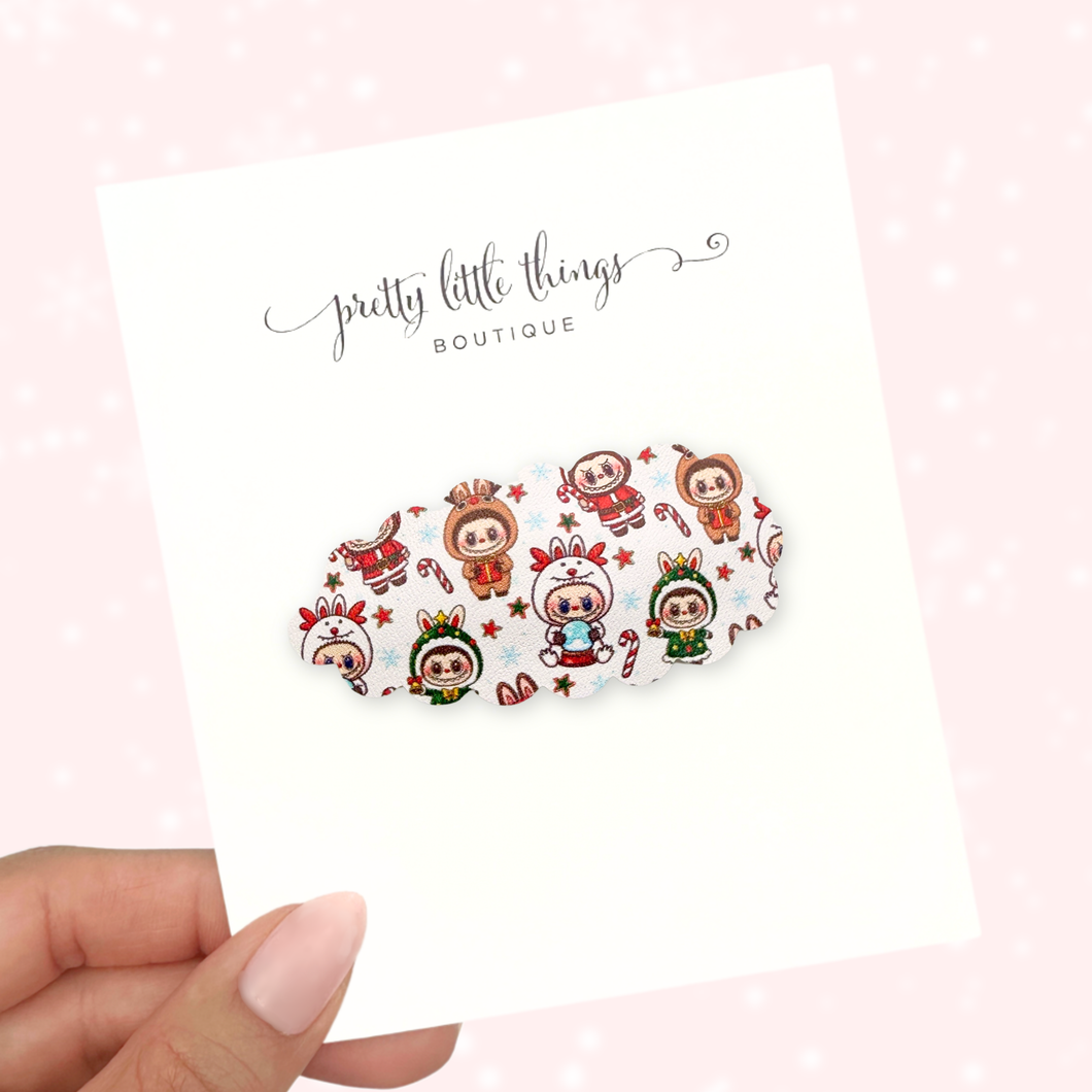 Christmas Monsters - Snap Clip (3 for $10)