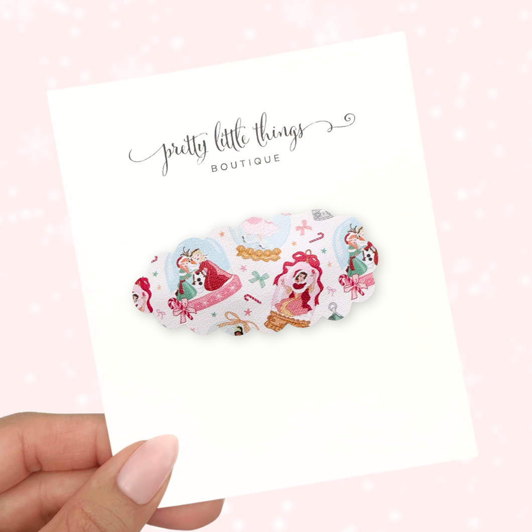 Princess Snowglobes - Snap Clip (3 for $10)