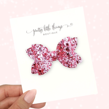 Load image into Gallery viewer, Pink Glitter - Corrina 2.5”

