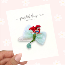 Load image into Gallery viewer, Mermaid Princess - Tulle Snap Clip

