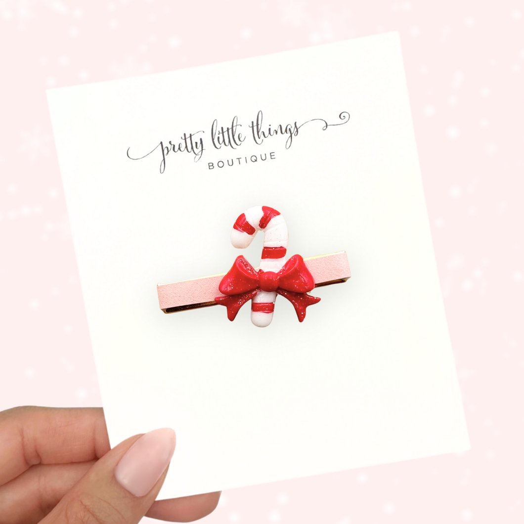 Candy Cane Lane - 4.5cm Bar Clip