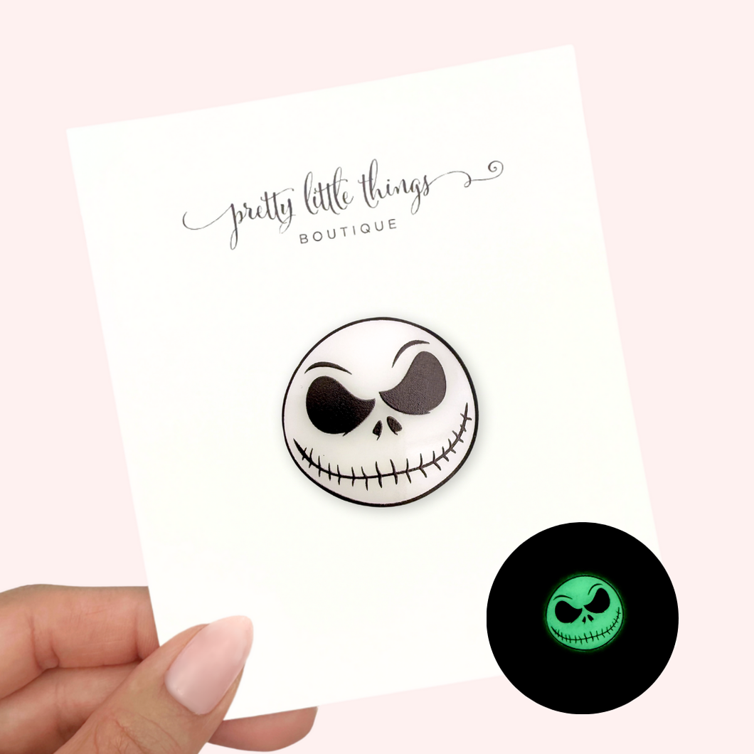 Jack - Glow in the Dark - Acrylic Clip (3 for $10)