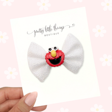 Load image into Gallery viewer, Red Monster - Tulle Pinch 3"
