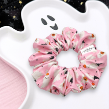 Load image into Gallery viewer, Pumpkin  Ghouls - Scrunchie (Adult) - 3 for $30
