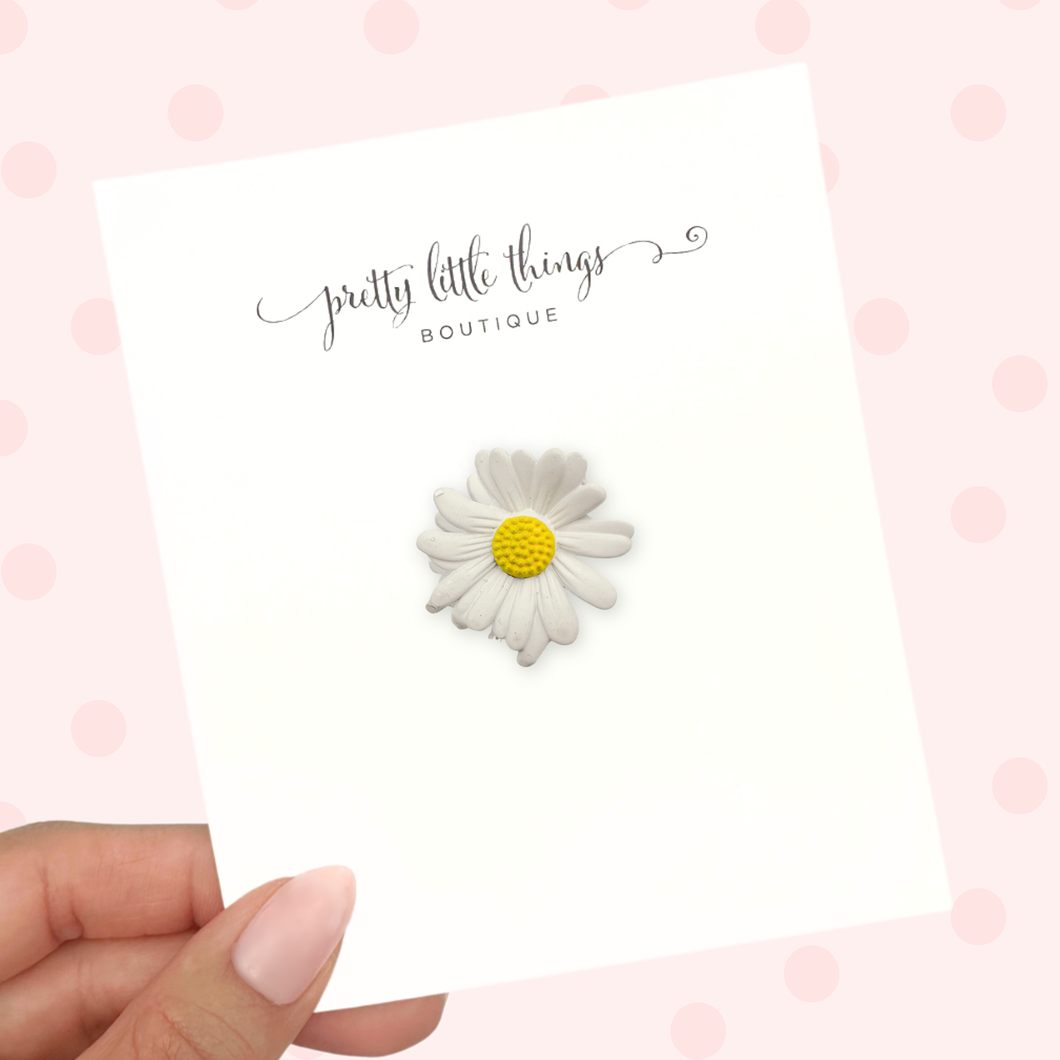 Daisy Claw Clip - Metal - Single (parcel shipping only)