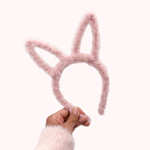 Load image into Gallery viewer, Furry Bunny Ears - Pink
