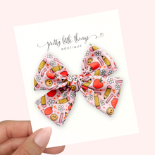 Load image into Gallery viewer, Happy Back to School - Nola Handtied Bow 3.75”
