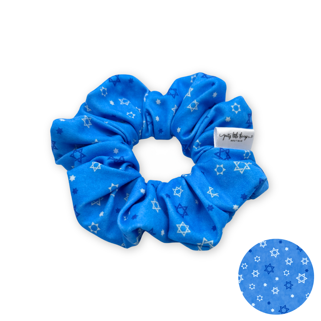 All is Bright - Hanukkah - Scrunchie (Child) - 3 for $30