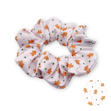 Load image into Gallery viewer, Gingerbread Magic - Scrunchie (Adult) - 3 for $30

