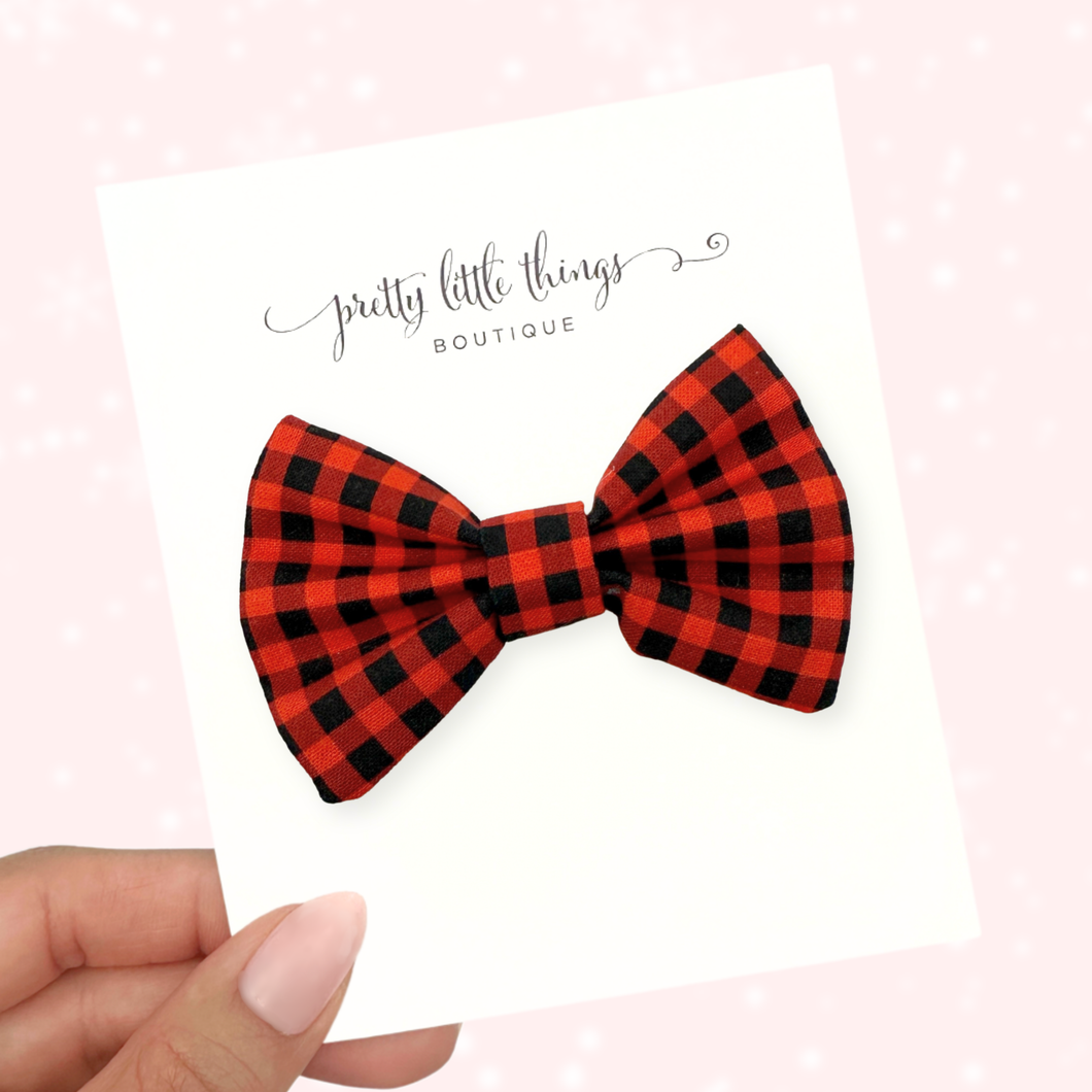 Buffalo Plaid - Bow Tie