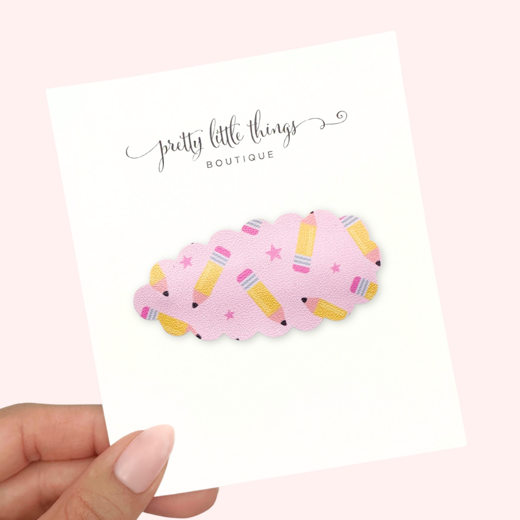 Pretty Pencils - Snap Clip (3 for $10)