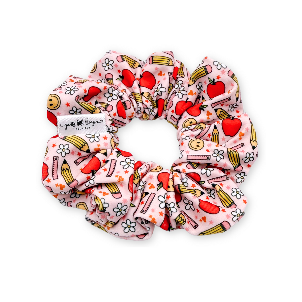 Happy Back to School - Scrunchie (Adult) - 3 for $10
