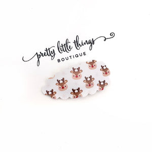 Lil’ Reindeer - Snap Clip 2.25” (3 for $10)