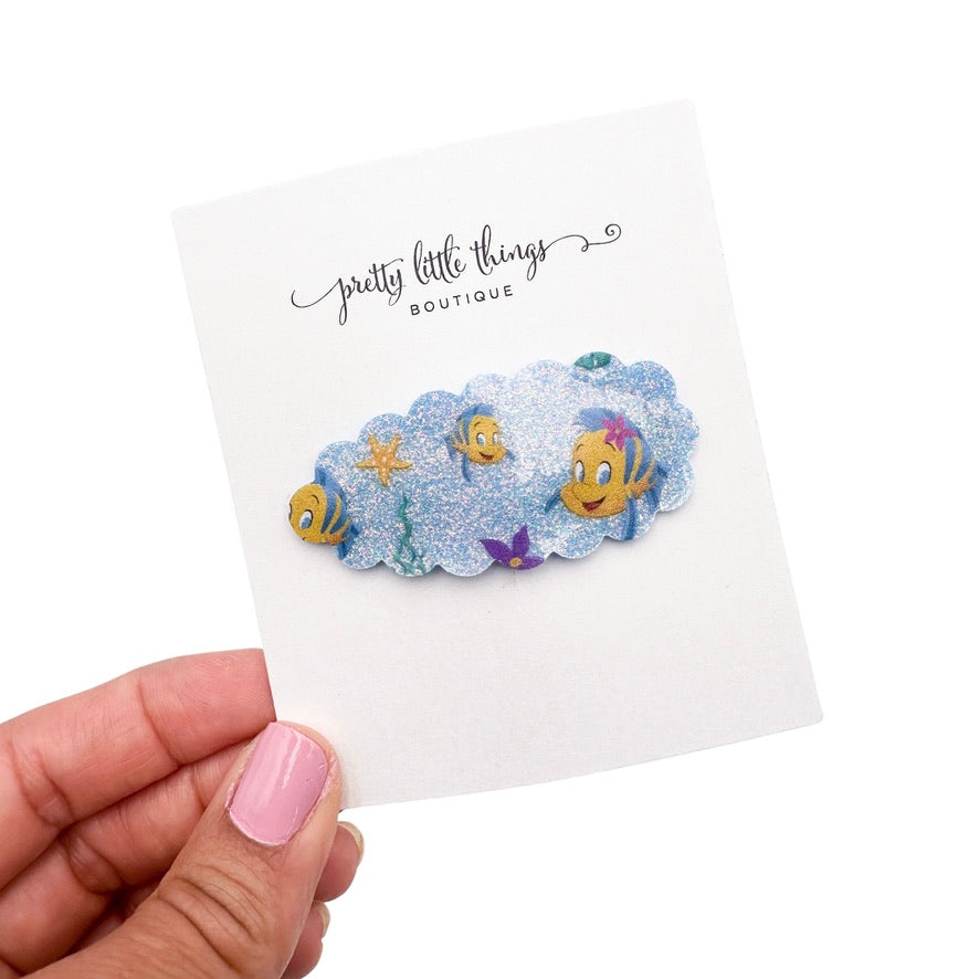 Fish Under the Sea - Snap Clip 2.25” (3 for $10)