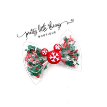 Load image into Gallery viewer, Magical Holiday - Shaker Bow - 3.5”
