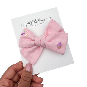 Ice Cream Dreams 2.0 - Nola Handtied Bow 3.75”