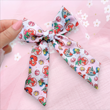 Load image into Gallery viewer, Mermaid Princess - Long Tailed - Nola Handtied Bow
