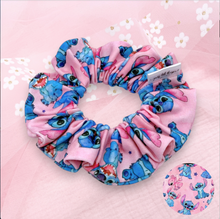 Load image into Gallery viewer, Blue Alien - Scrunchie (Child) - 3 for $30
