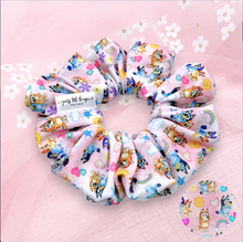 Load image into Gallery viewer, Blue Dog - Scrunchie (Child) - 3 for $30
